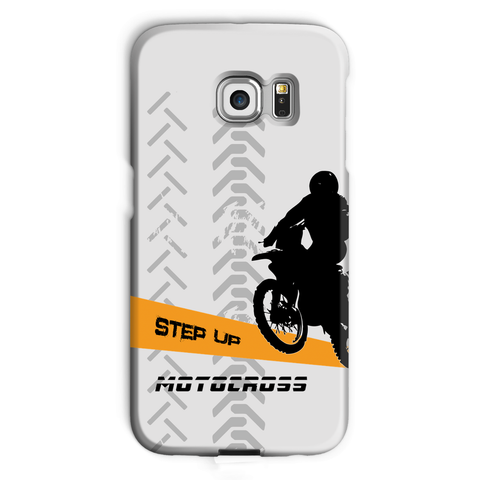 Motocross Orange and Black Phone Case - 2cooldesigns