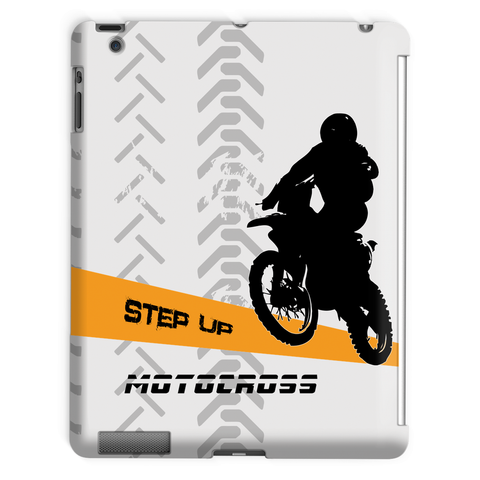 Motocross Orange and Black Tablet Case - 2cooldesigns