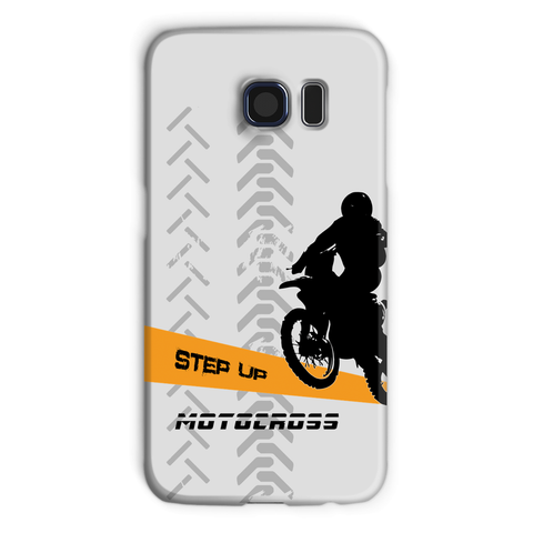 Motocross Orange and Black Phone Case - 2cooldesigns