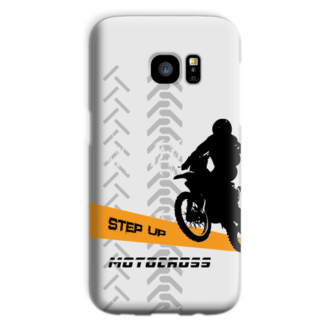 Motocross Orange and Black Phone Case - 2cooldesigns