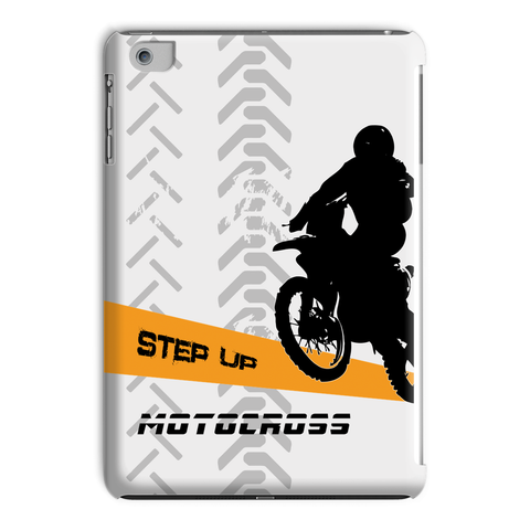 Motocross Orange and Black Tablet Case - 2cooldesigns