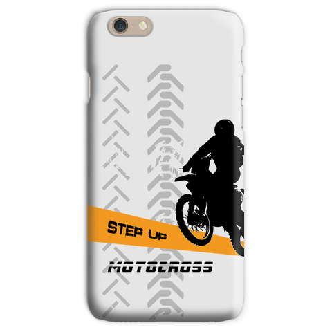 Motocross Orange and Black Phone Case - 2cooldesigns