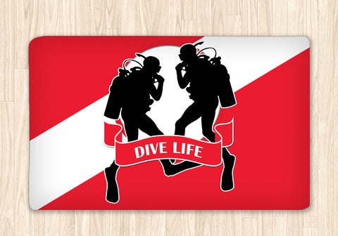 Scuba Diving Area Rug Personalized - 2cooldesigns