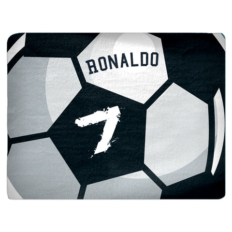 Custom Soccer Ball Area Rug Fuzzy, Personalized Area Rugs and Mats - 2cooldesigns