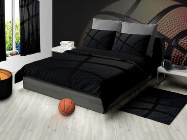 Black Basketball Bedding - 2cooldesigns