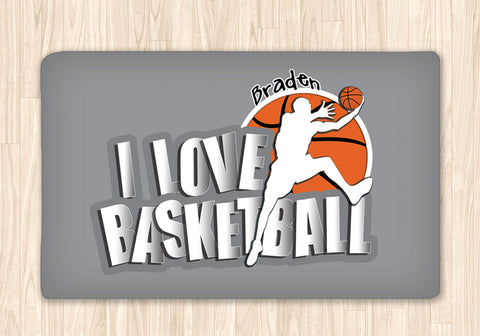 Basketball Area Rug Personalized - 2cooldesigns