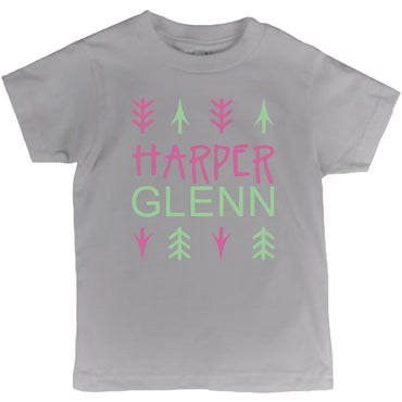 Arrows and Name, Monogram Toddler Tshirt - 2cooldesigns