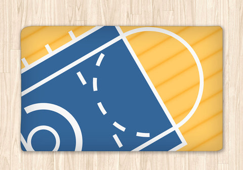Basketball Fuzzy Area Rug, Personalized - 2cooldesigns