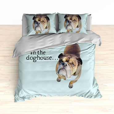 Personalized Photo Memories Comforter or Duvet, Dog Photo Bedding Set, Photo Bedding - 2cooldesigns