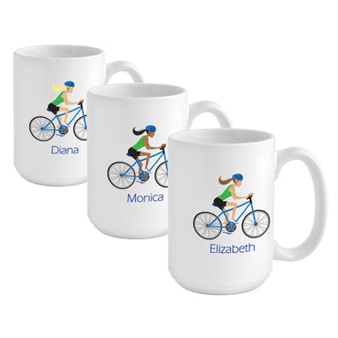 Go-Girl Coffee Mug - Biker - 2cooldesigns
