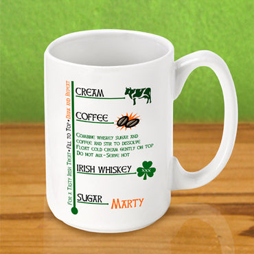 Irish Coffee Mug - Irish Coffee - 2cooldesigns