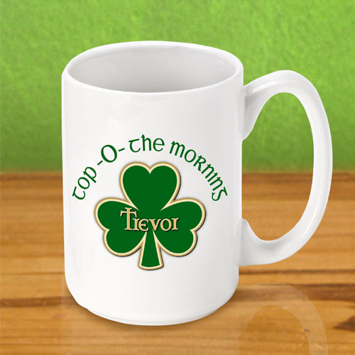 Irish Coffee Mug - Top O The Morning - 2cooldesigns