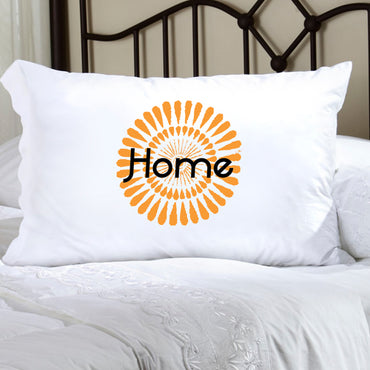 Felicity Bouncy Bouquet Pillow Case - Orange BB3 - 2cooldesigns