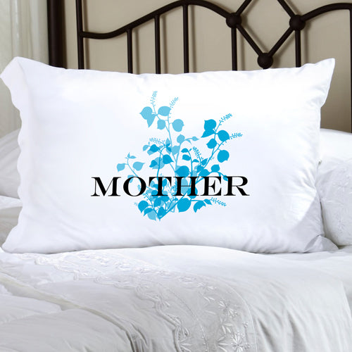 Felicity Graceful Nature Pillow Case - Blue Flower - 2cooldesigns