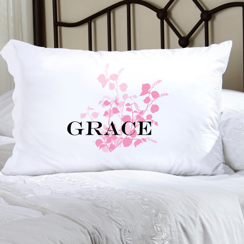Felicity Graceful Nature Pillow Case - Pink - 2cooldesigns