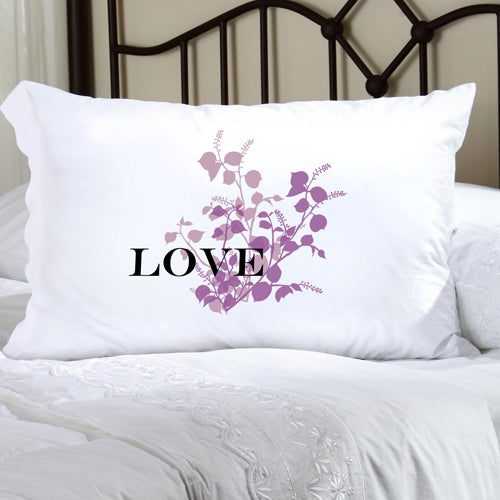 Felicity Graceful Nature Pillow Case - Purple - 2cooldesigns