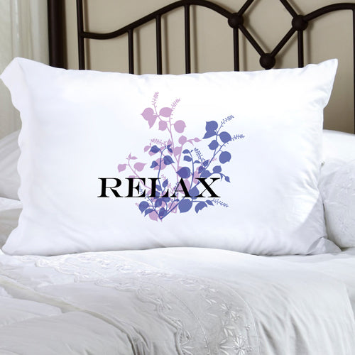 Felicity Graceful Nature Pillow Case - Lavender/Purple - 2cooldesigns