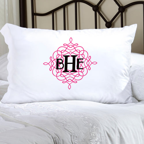 Felicity Wistful Monogram Pillow Case - WM 4 - 2cooldesigns