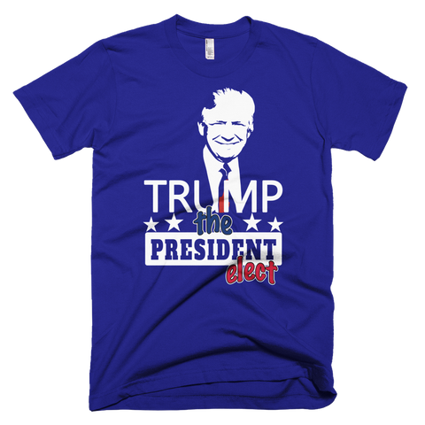 TRUMP, The President Elect, Short sleeve men's t-shirt, Dark Colors - 2cooldesigns