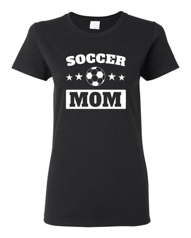 Soccer Mom Women's short sleeve t-shirt (White Print on Dark Colors) - 2cooldesigns