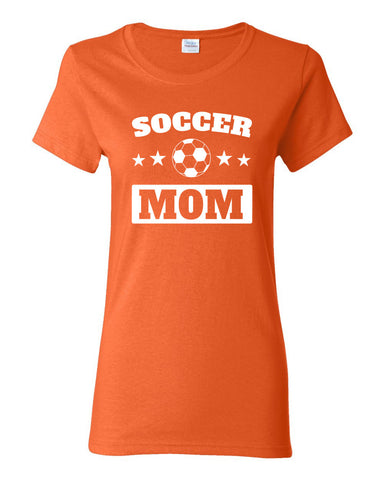Soccer Mom Women's short sleeve t-shirt (White Print on Dark Colors) - 2cooldesigns