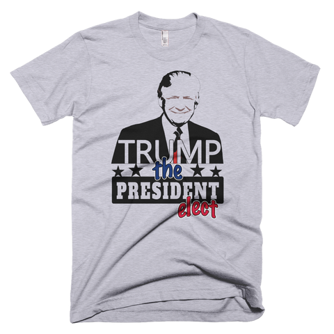 TRUMP, The President Elect, Short sleeve men's t-shirt in Light Colors - 2cooldesigns