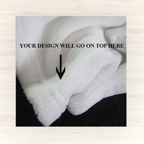 Personalized Photo Fleece Blanket Throw - Picture Blanket, Personalized Throw Blanket - Gift Idea - 2cooldesigns