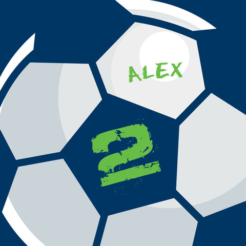 Personalized Soccer Ball Bedding, Duvet or Comforter Sets, Any Color - 2cooldesigns